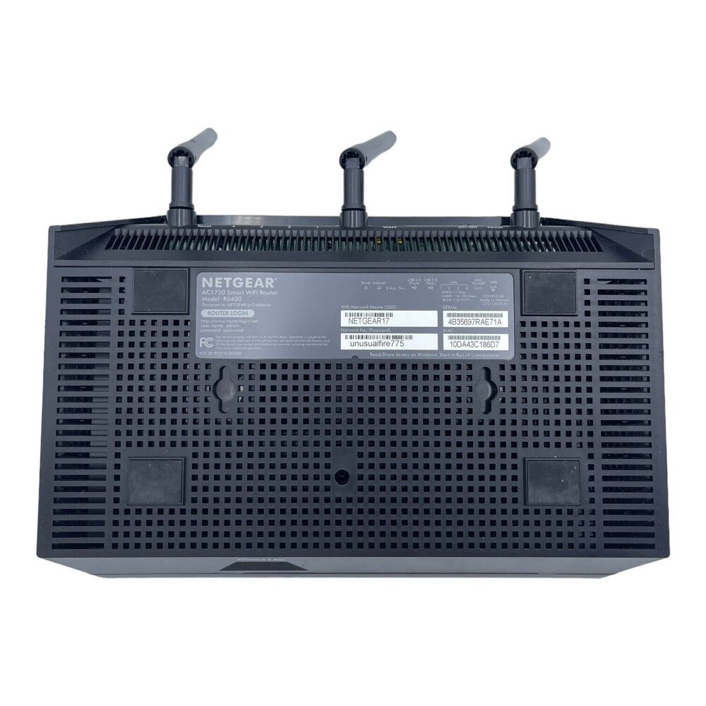 Netgear AC1750 Smart WiFi Router Model R6400 - Picture 2 of 3